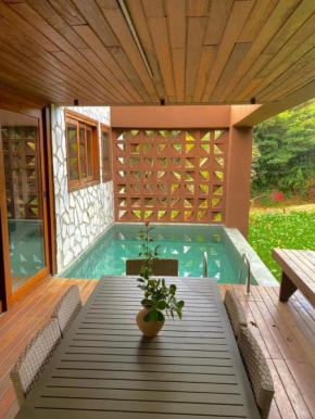 Casa de Luxo com Piscina Privativa - Pé na Areia - Península de Maraú